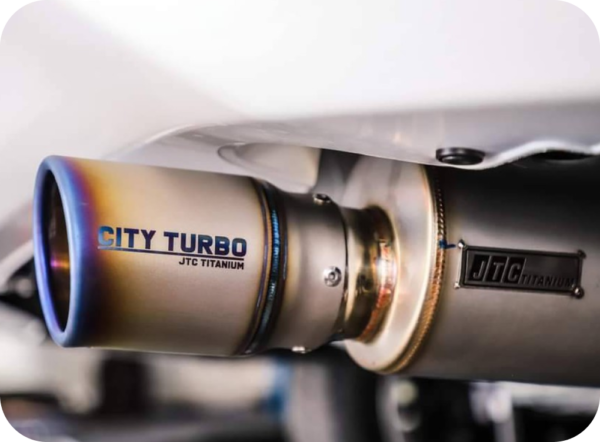 ท่อไอเสีย ชุดท่อตรงรุ่น city 1.0 turbio 2020 jtc Titanium SUPER SPORT